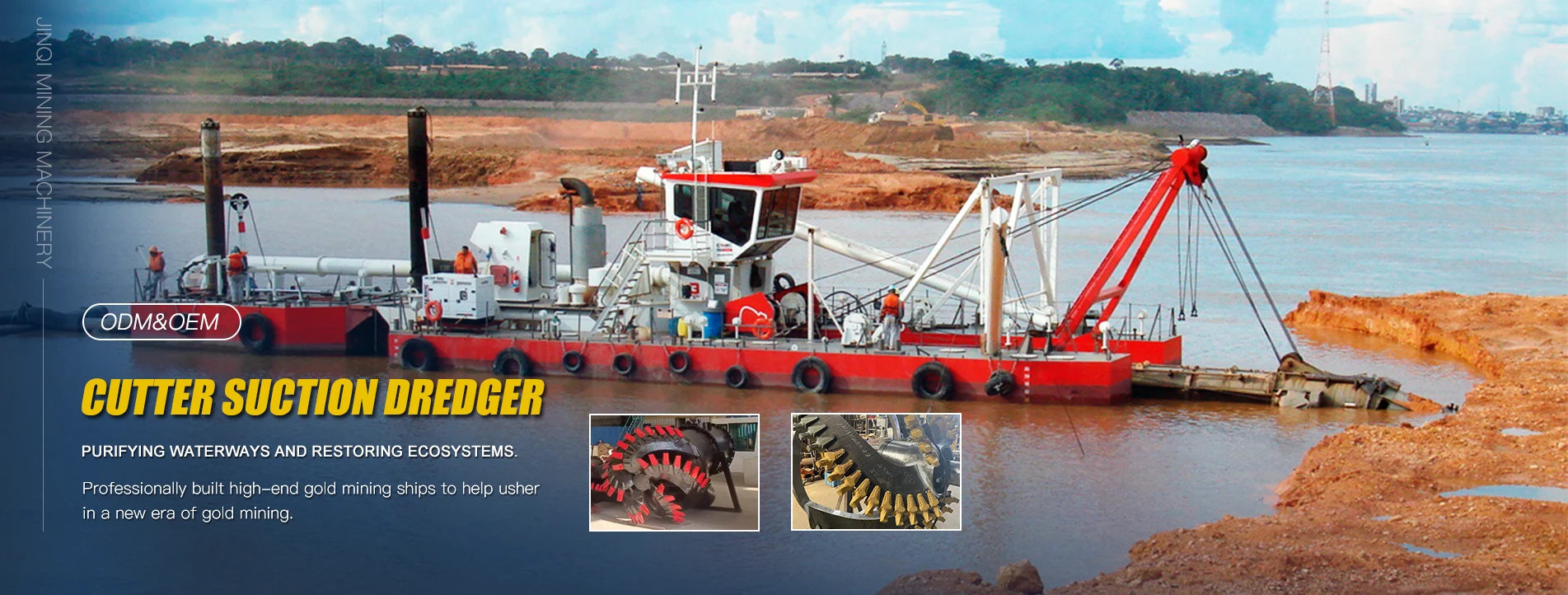 China Cutter Suction Dredger တင်သွင်းသူ