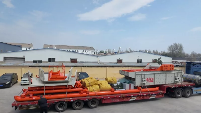 အာရှအလယ်ပိုင်းမှ မှာယူမှုကို ထပ်လုပ်ပါ။ Jinqi Gold Mining Screen ယူနစ်ကို တင်ပို့ရောင်းချခဲ့သည်။